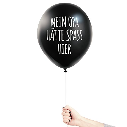 Pechkeks Anti-Party Ballons – schwarze Luftballons mit Ansage - 4