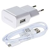 Lieferumfang:Samsung Ladekabel für I9505 Galaxy S4 ETA-U90EWE GSTD +Original Datenkabel Weiß Netzteil Ladegerät MicroUSB 2A Ampere 2000 mAh Ladekabel