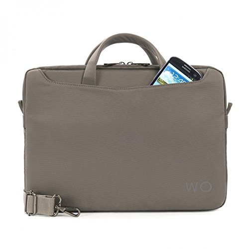 Tucano WO2-MB13-G New Work Out Tasche inkl. Schultergurt für MacBook und Ultrabook 33 cm (13 Zoll) grau - 4