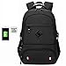 Produktbild USB Étudiant Ordinateur Sac à dos Homme / Femme Imperméable Anti-vol Oxford Sac à dos d'affaires Peut être mis 14 pouces Ordinateur Très abordable , black