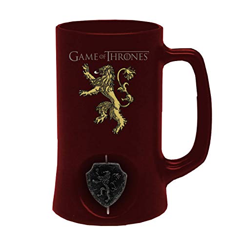 SD TOYS Juego de Tronos Boccale di Birra 3D Rotating Lannister Black