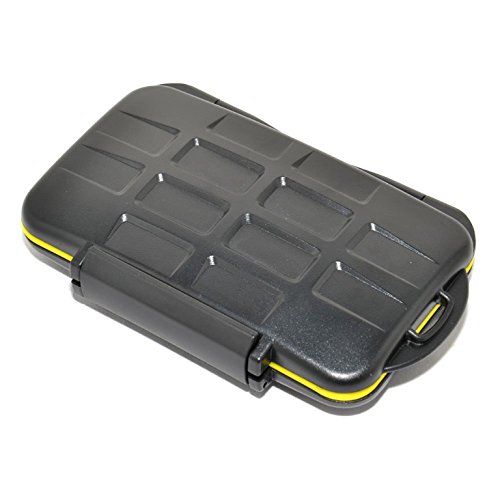 Hochwertige, extrem stabile und wasserdichte Speicherkarten Schutzbox für bis zu 3 Stück XQD und 4 Stück SD Karten - 3