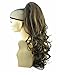 Multi-Color 24"&160g Hair Claw In Pony Tail Ponytail Hair Extensions Curled Wavy GRACE/6H13