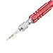 Produktbild aoxsen [2 Pack] 5 in 1 Präzisions-Schraubendreher-Set Repair Offene Hand, ferramentas manuais Kit flach Torx Phillips Bit Schraubendreher Instrument herramienta 2,0 T5 PH000 T6 Pentalobe 0.8 Für iPhone 4/5/6 PLUS Samsung Galaxy