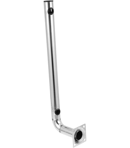Support Mural Satellite 30/75cm - Mât Antenne Acier Galvanisé Wessper