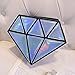 Produktbild ourbest Hologramm Tasche Diamant Form Frauen Beutel Laser Holografische Beutel Crossbody Kette Tasche