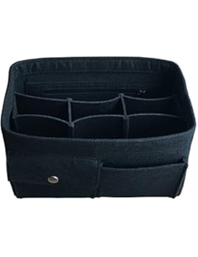APSOONSELL Bag in Bag Handtaschen Organizer mit Reißverschlusstasche, Innentaschen für Handtaschen, Filz