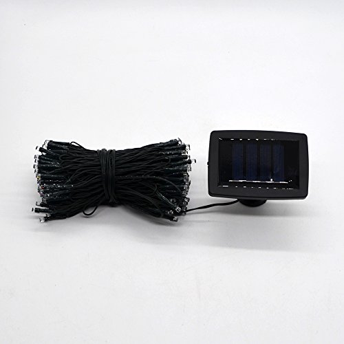 Solar LED Lichterkette mit 200 LEDs wasserdicht als Außenbeleuchtung, Deko-Beleuchtung, Garten-Beleuchtung, Party-Licht - 3