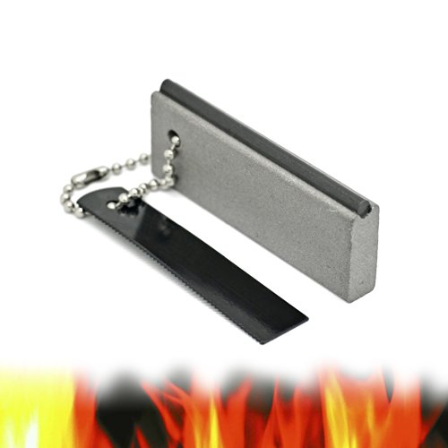 Grenhaven Feuerstein Block Feuerstahl 1.500 bis 12.000 Zündungen 6 bis 10,5 cm Magnesium Feuerstarter Feuerzeug Flint Stone Fire Steel Outdoor Survival Camping-Anzünder - 4