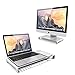 Produktbild LIGHTOP Multi Funktion Computertisch ständer Aluminium Laptopständer Riser Laptop Schreibtisch Tisch Halter Notebook Basis Schreibtisch Bett tablett Schreibtisch Kleiner 40x21x4,4cm