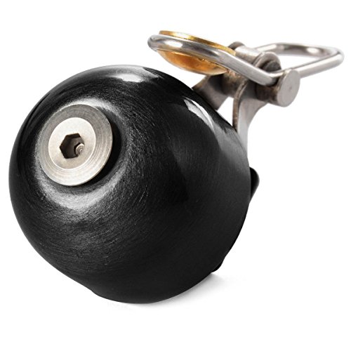 Rockbros Fahrrad Radfahren Lenkstange Klingel Sicherheit Metallring Lauter klingen Lenker Klingel Ultra-laut MTB Rennräder Horns (Schwarz) CS193 - 4