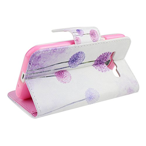 H  lle Galaxy J1 2015  Galaxy J1 Flip Case  Moon mood   PU Leder Schutzh  lle f  r Samsung Galaxy J1  4 3 Zoll  Not for Samsung Galaxy J1 2016  TPU In