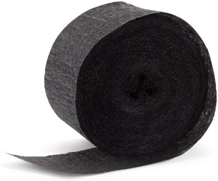Black Crepe Streamer - 81'