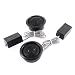 2 Pcs 60mm Dia Black Dome Tweeters Speaker RS.2971.00