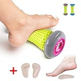 Foot Massage Roller - Muscle Roller Stick - Wrists and Forearms Exercise Roller for Plantar Fasciitis