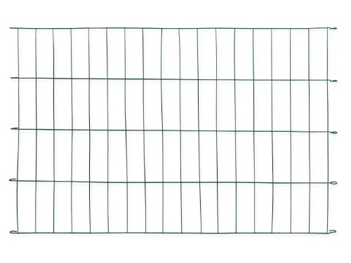 Metall Teichzaun – Set „Dorp“ 11 tlg. – 575 x 78 cm, Tiergehege, Gartenzaun, Campingzaun, Steckzaun, Zaunmatten, Hühnerzaun, Hundezaun, Katzenzaun, Rankhilfe - 2