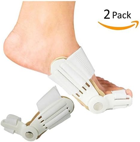 Easywin 1 par Dedo Gordo Flexible Da de Ayuda juanete y noche frula Hallux Valgus Toe enderezadora Tratamiento Corrector para una alineacin perfecta del dedo del pie del juanete y alivio del dolor by Easywin