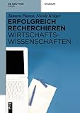 Image de Erfolgreich recherchieren - Wirtschaftswissenschaften