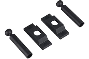 AFTERTECH KIT SOSPENSIONE LED STRIP STRISCIA INVISIBILE LINEAR STARLINE SKYLINE DA PARETE (Supporti parete NERI M8A1)