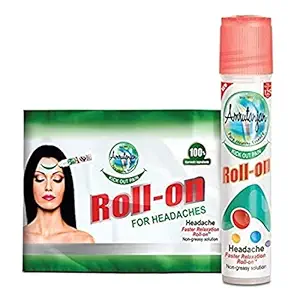 Amrutanjan Headache Faster Relaxation Roll on 10 ml pack of 2