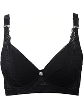 Sexy Damen Top Qualität Spitze V Push-Up Bra Büstenhalter BH Große Größen Cup 75 80 85 95 90 100 B C D