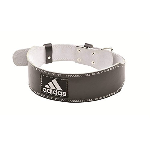 adidas ADGB-12236 Cinturón para Levantamiento de Pesas, Unisex, Negro, XL