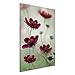 Produktbild Bilderwelten Magnettafel - Pinke Kosmeen - Memoboard Hochformat 3:2, Wandbild Magnettafel Pinnwand Magnetboard Magnetpinnwand Magnetwand Stahl Küche Büro, Größe HxB: 60cm x 40cm