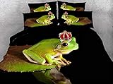 LifeisPerfect JF-137 de Cuento de Hadas del Príncipe Rana colchas de impresión 3D de tamaño...