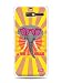 Produktbild GRÜV Premium Case - Design "Funky Retro Cool : La Vie Est Belle Elefant" - Qualitativ Hochwertiger Druck Weiße Hülle - für Motorola RAZR i XT890
