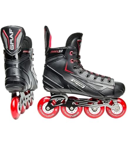 CCM Tacks 9350 Inlinehockey Skates Intermediate - Hartschale Mit ABEC 5 Lagern