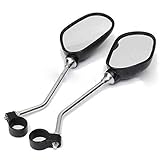 Sedeta® Bicycle Handlebar Mirror Mobility Scooter Bike Handlebar Rear Back View Mirror Glass for motorcycle arge lens