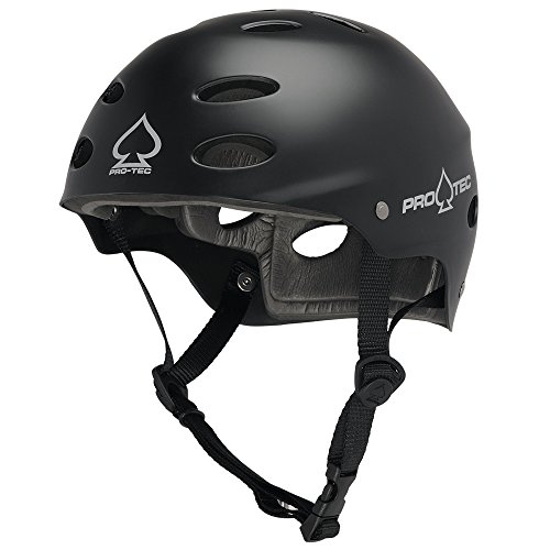 Pro-Tec Ace Water, Casco, Unisex Adulto, Negro (Rubber Black), S (54-56 cm)