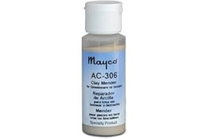 Mayco AC306 Clay Mender Bisque Fix for Ceramic Clay or Bisque, 2 oz Bottle