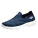 Produktbild DQANIU  Damen Flats Schuhe, Damen Casual Müßiggänger Sneakers Flats Atmungsaktives Stretch Tuch Schuhe