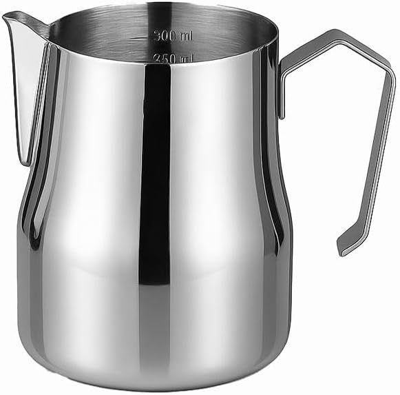 Çelik 350 ml Kahve Süt Köpürtme Potu Sütlük Pitcher mt190