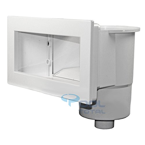 Breitmaul Einbauskimmer-Komplett-Set inkl. BLENDE - Pool Oberflächenskimmer Skimmer