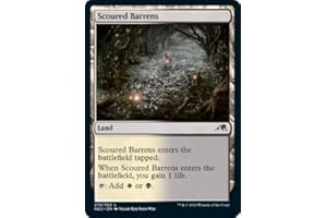 MAGIC THE GATHERING Magic: the Gathering - Scoured Barrens - Distese Desolate - Kamigawa: Neon Dynasty