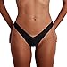 Produktbild Hansee 2018 Neue Bikini Frauen Sexy Tanga V Bademode Strand Badeanzug Hosen (L, Schwarz)