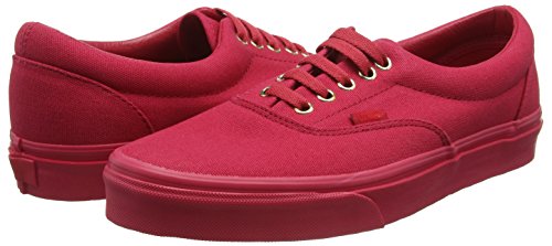 Vans Era Unisex Adults Low Top Sneakers Red Gold Mono Desertcart