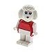 Produktbild 1 x Lego Fabuland Figur Pudel weiß Hund Paula Poodle fab7* 3641 3788 rot Tier A47