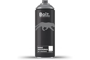 BOLT SPRAY PREMIUM PAINT Spray Bolt Barniz Anticalorico Transparente 600ºc 400 Ml