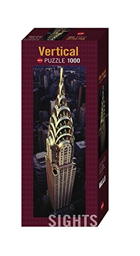 Preisvergleich Produktbild Heye 29552 - Verticalpuzzle, Sights, Chrysler Building, 1000 Teile