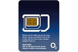 OneCall O2 Prepaid 30 Day Unlimited Data SIM - 4G/5G, 25GB EU Roaming