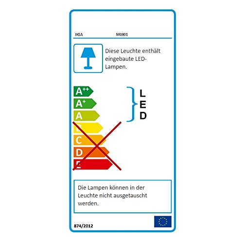 IKEA SPÖKA Nachtlicht LED in rot - 2