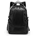 Produktbild BAOSHA BP-06 PU Leder Rucksack Damen 15" Laptoprucksack College Schultaschen Reisetasche Daypacks Uni Backpack für Outdoor Sports Freizeit Schwarz