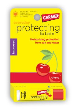 Carmex Cold Sore Relievers Carmex Cold Sores Click Stick Lip Moisturizer With Sunscreen, Cherry Flavor, Spf 15 - 0.15 Oz / Stick (12 Pack)