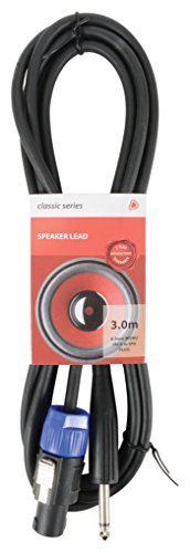 ChordSPK-J300 6.3 mm/3 m Mono Jack to Speakon Plug