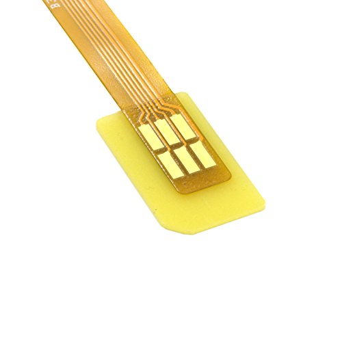 chenyang GSM CDMA Standard uim SIM Card Kit männlich zu weiblich Verlängerung Soft Flat FPC Kabel Verlängerung 10 cm - 3