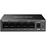 TP-Link Mercusys MS105GS Switch Ethernet 5 Porte Gigabit, Sdoppiatore Ethernet, Switch Gigabit per la Casa e l'Ufficio, Plug 