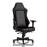 noblechairs HERO Chaise de Gaming - Chaise de Bureau - Cuir Synthétique PU - Design de Chaise de Course - Noir / Rouge